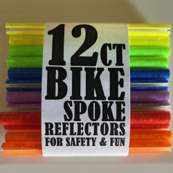 12ct Bike Spoke Reflectors 