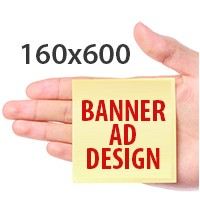 Banner Ad Internet 160x600